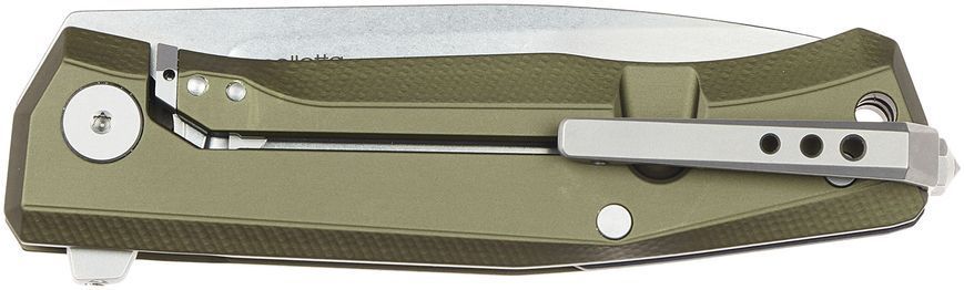 Нож Lionsteel Myto Stone Washed Green MT01A GS 392108 фото
