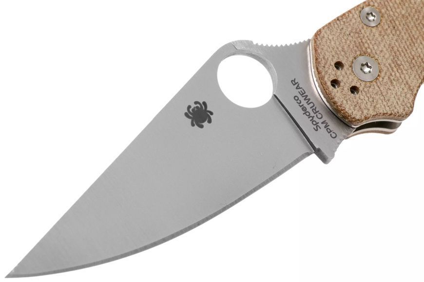 Нож Spyderco ParaMilitary 2 Brown Micarta CPM Cru-Wear C81MPCW2 871501 фото