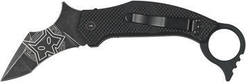 Ніж Fox Moa BB Black Blade Чорний FX-653 17530643 фото