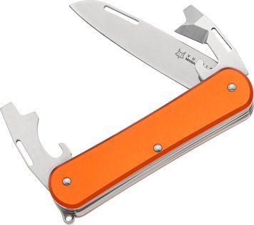 Ніж багатофункціональний Fox Vulpis Aluminium Orange 3 інструменти FX-VP130-3 OR 17530710 фото