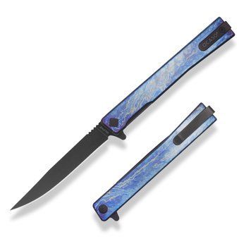 Нож Ocaso Solstice Anodized titanium Black 10DBB 4009336 фото