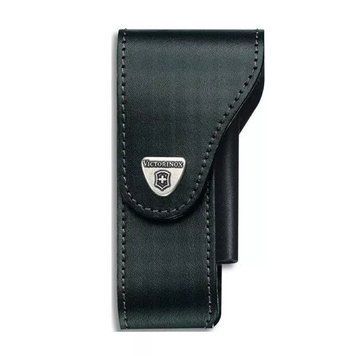 Чохол на пояс Victorinox шкіряний із відділенням для ліхтарика для SwissTool Чорний (4.0527.03) V77553403 фото