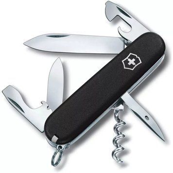 Швейцарський ніж Victorinox Spartan Mat Чорний матовий лак (1.3603.3_M0007p) V77552809 фото