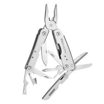 Мини мультитул Roxon M2 с сменными битами, Серый 87426 фото
