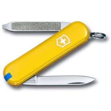 Швейцарський ніж Victorinox Escort 58 мм 6 функцій Жовтий (0.6123.8) V77552938 фото