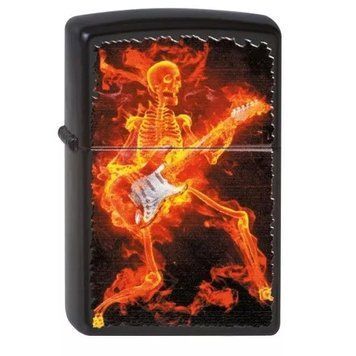 Зажигалка Zippo Guitarist series of fiery 218.431 V77550511 фото