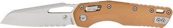 Ніж Microtech MSI Stonewashed PS G-10 Tan Напівсеррейтор 210-11FLGTTA 14090606 фото