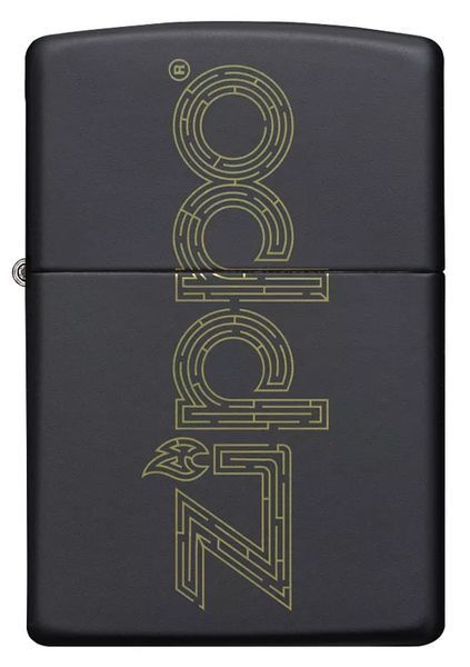 Запальничка бензинова Matte ZIPPO Black (49598) V77550827 фото