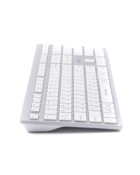 Клавіатура A4-Tech Fstyler FBX50C бездротовa, колір білий FBX50C (White) 1605858 фото