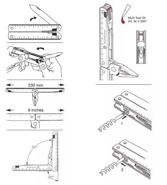Мультитул Victorinox SwissTool X Plus Ratchet 3.0339.L с кожаным чехлом 38 функций с набором бит, ключом-трещоткой V77554242 фото