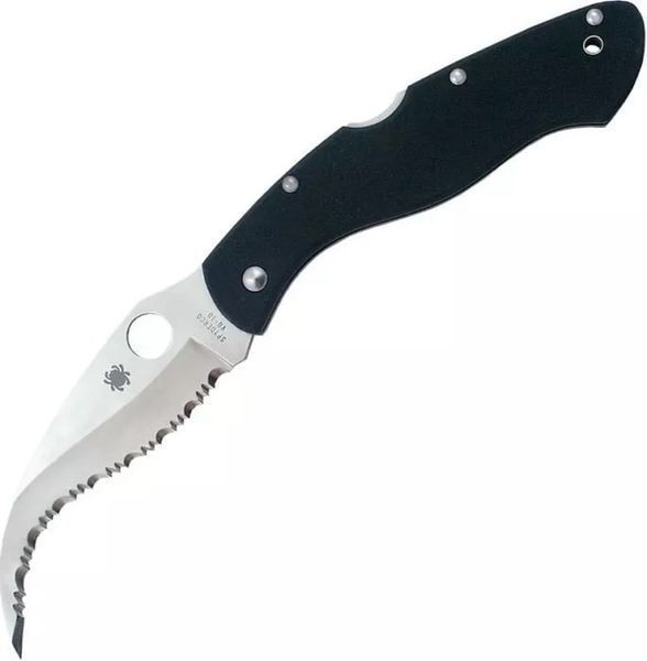Ніж Spyderco Civilian G-10 Серрейтор C12GS 870318 фото