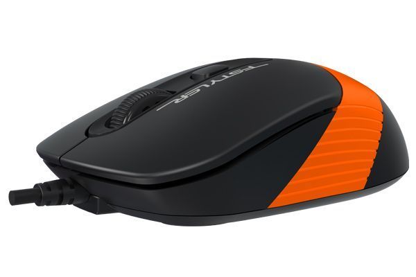 Миша A4Tech Fstyler FM10 (Orange), USB, колір чорний+помаранчевий FM10 (Orange) 1604042 фото
