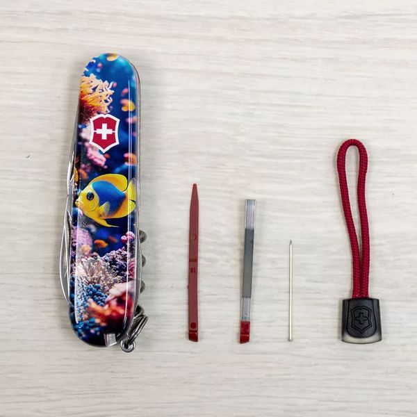 Швейцарський ніж Victorinox Spartan Коралова рибка 1.3603_R2010pk V77554542 фото