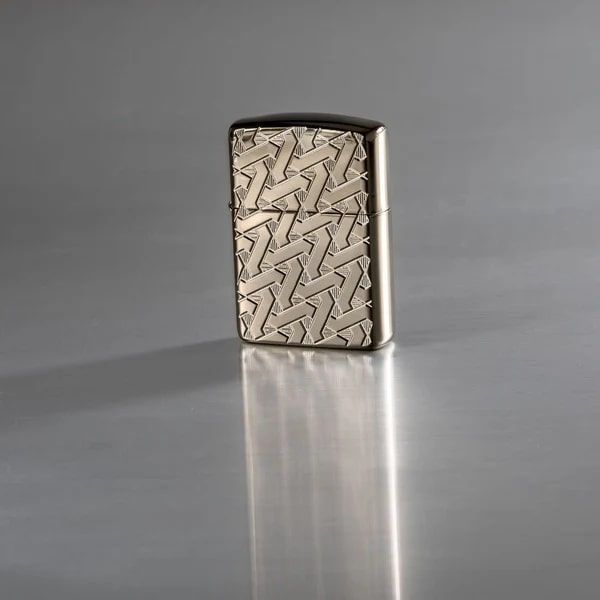 Зажигалка Zippo 24095 Armor Geometric Weave Design 49173 ZP77890008 фото