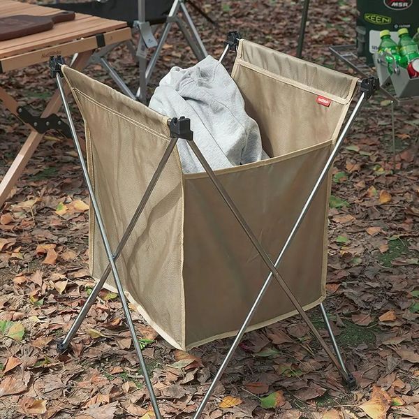 Стіл розкладний з коробкою для зберігання Naturehike NH19JJ084, 1680D Oxford / алюміній, пісочний 90857 фото