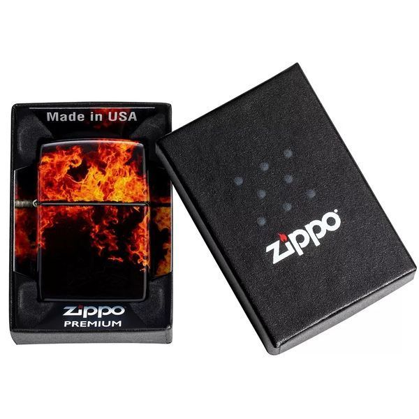Запальничка Zippo Fusion Inferno Design 46389 V77550895 фото