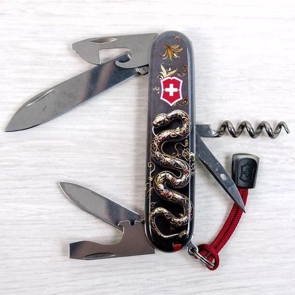 Швейцарский нож Victorinox Spartan Zodiac 3D роскошная змея 1.3603.3_Z4210hk V77554156 фото