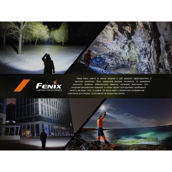 Фонарь ручной поисковый лазерный Fenix ​​LR36R 999995709 фото