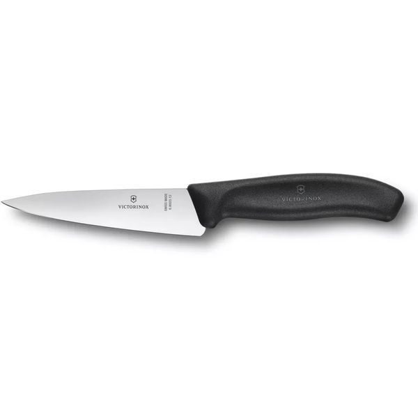 Кухонний шеф-ніж Victorinox Swiss Classic Chef's Чорний блістер 6.8003.12B V77554448 фото