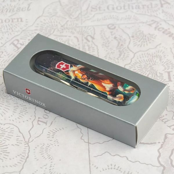 Швейцарський ніж Victorinox Climber Zodiac Кінь-переможець Різнокольоровий глянсовий 1.3703.3_Z5300pk V77554174 фото