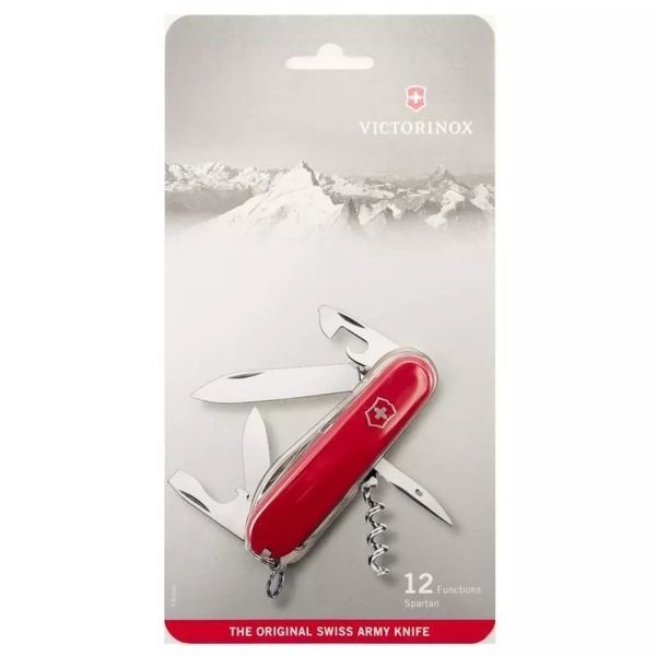 Швейцарский нож Victorinox Spartan 91 мм 12 Красный в блистере (1.3603.B1) V77552997 фото