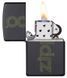 Запальничка бензинова Matte ZIPPO Black (49598) V77550827 фото 3