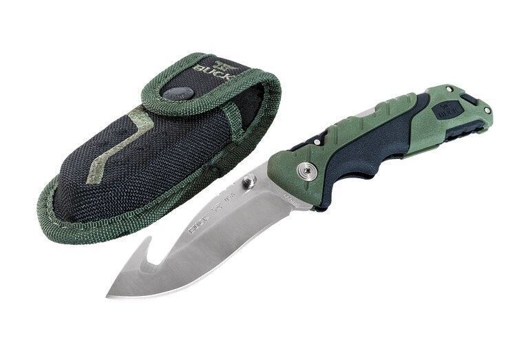 Ніж Buck Folding Pursuit Large Guthook 660GRG 4008612 фото
