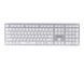 Клавіатура A4-Tech Fstyler FBX50C бездротовa, колір білий FBX50C (White) 1605858 фото 1