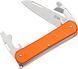 Нож многофункциональный Fox Vulpis Aluminium Orange 3 инструмента FX-VP130-3 OR 17530710 фото 1