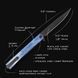 Ніж Ocaso Solstice Anodized titanium Black 10DBB 4009336 фото 5