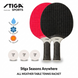 Набір для настільного тенісу Stiga Seasons Anywhere 2 Bats 3 Balls (1210-0122-01-2) 932418 фото 1