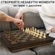 Настільна гра Шахи ручної роботи з дуба та ясеня VC100174 фото 6