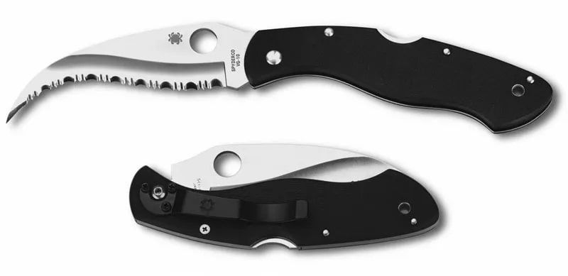 Ніж Spyderco Civilian G-10 Серрейтор C12GS 870318 фото