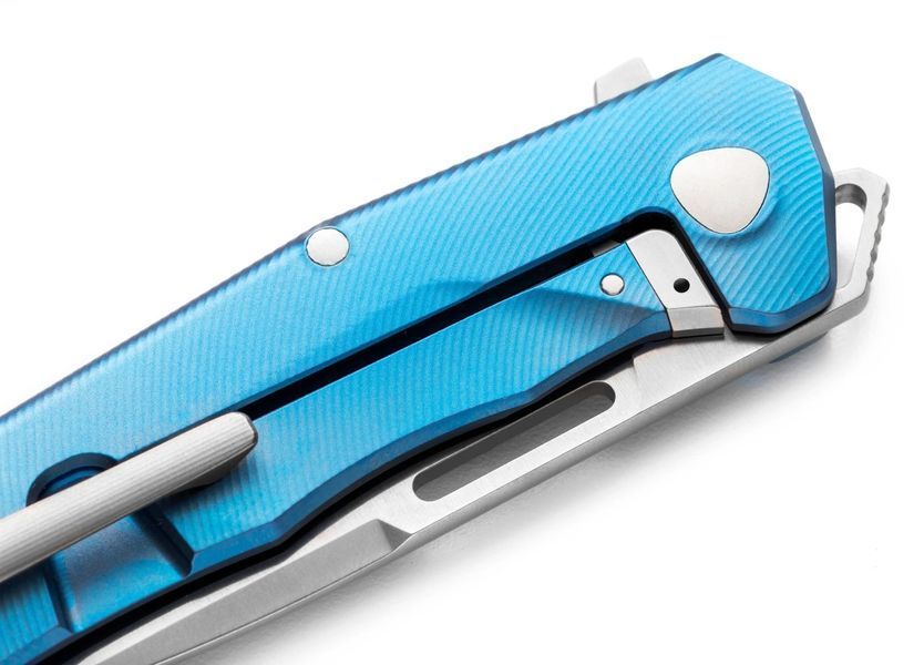 Ніж Lionsteel Q4ttro Titanium Blue Q4 BL 392172 фото