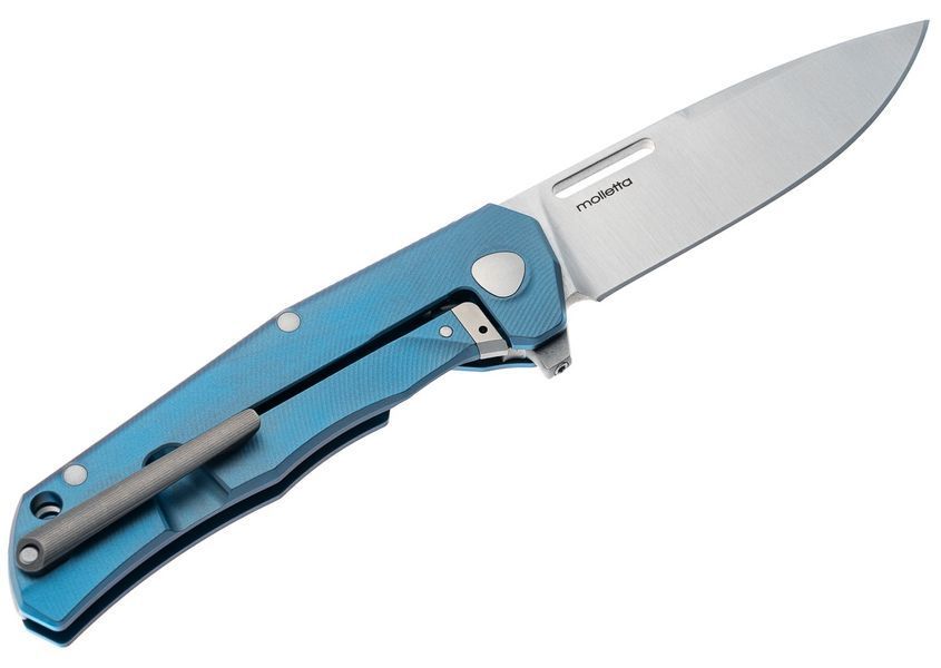 Ніж Lionsteel Q4ttro Titanium Blue Q4 BL 392172 фото
