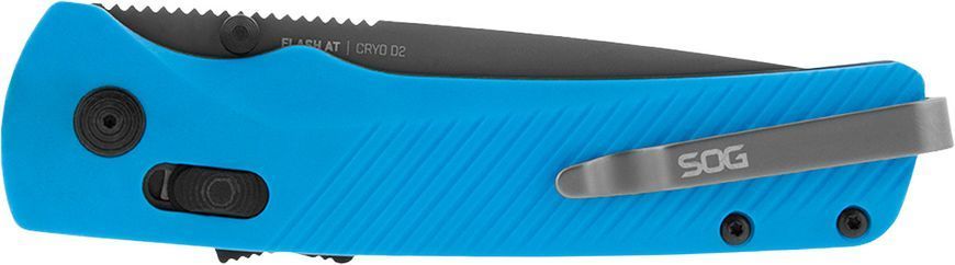 Ніж SOG Flash AT Civic Cyan Black Blade SOG-11-18-03-41 12580268 фото