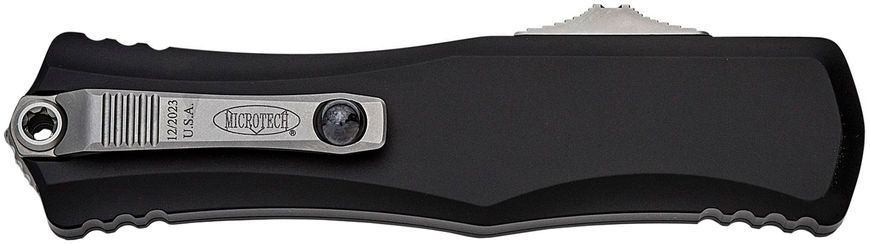 Ніж Microtech Hera II Recurved Drop Point Aluminum Black 1705-10 14090620 фото