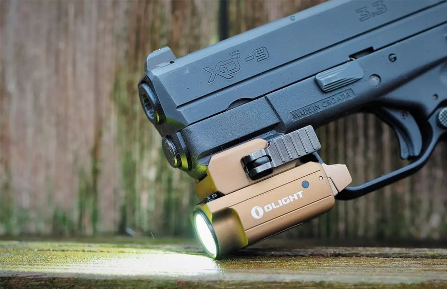 Ліхтар Olight PL-Mini 2 Valkyrie Desert Tan (600 Lm) 0.0002.0008 23703031 фото