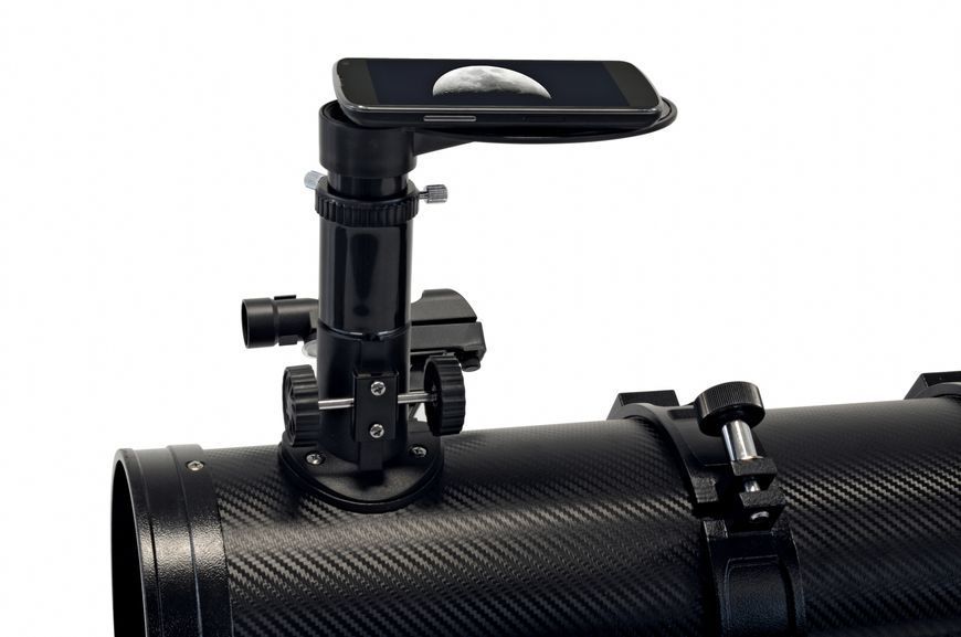Телескоп Bresser Spica 130/1000 EQ3 Carbon с солнечным фильтром и адаптером для смартфона (4630100) 929320 фото