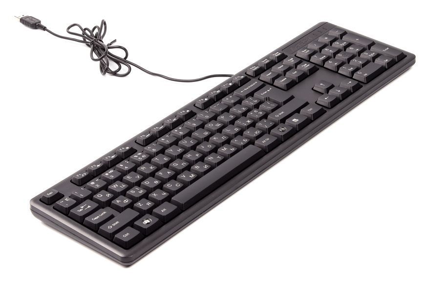 Клавиатура A4Tech KK-3, USB, черная, горячие клавиши KK-3 USB (Black) 1605117 фото