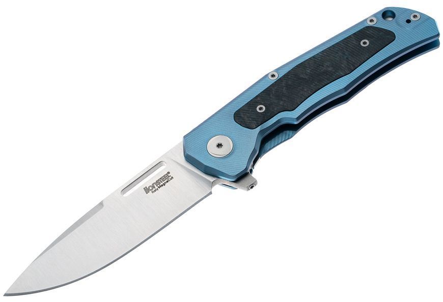 Ніж Lionsteel Q4ttro Titanium Blue Q4 BL 392172 фото