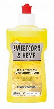 Ліквід атрактант Dynamite Baits Xl Liquid - Sweetcorn & Hemp 250 мл Y33441210 фото