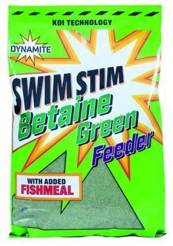 Суміш для фідерного лову Dynamite Baits Swim Stim Feeder Mix - Betaine Green 1,8 кг - DY1590 Y33441592 фото