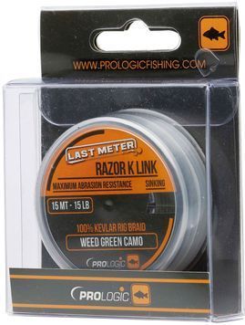 Поводковый материал Prologic Razor K Link 15m 15lbs 18461168 фото