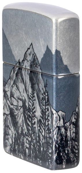 Запальничка Zippo 46280 Mountain Sketch Design ZP77890009 фото