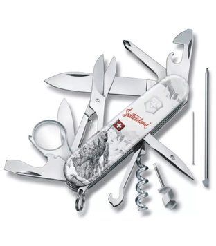 Швейцарський ніж Victorinox Explorer Swiss Spirit Special Edition 2020 91мм/19функцій Білий (1.6705.7L20) V77553639 фото