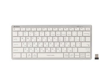 Клавіатура A4-Tech Fstyler FBX51C бездротовa, біла FBX51C (White) 1605859 фото