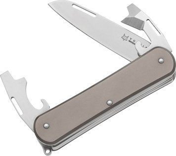 Ніж багатофункціональний Fox Vulpis Titanium Gray 3 інструменти FX-VP130-3 TI 17530709 фото