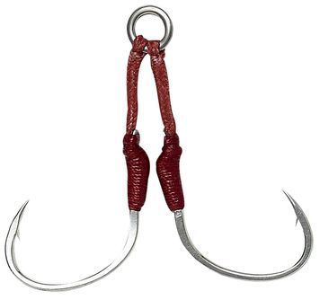 Гачок Savage Gear Bloody Double Assist Hook #3/0 (2 шт/уп) 18541881 фото