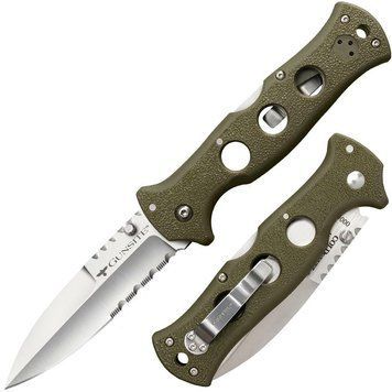Ніж Cold Steel Counter Point I Gunsite Зелений CS-10ABV1 12601488 фото